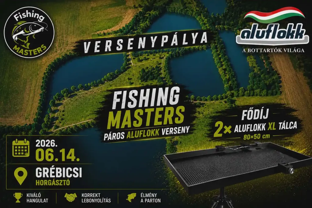 Grébicsi Kavicsbánya Tó – Aluflokk Páros Method Feeder Verseny
