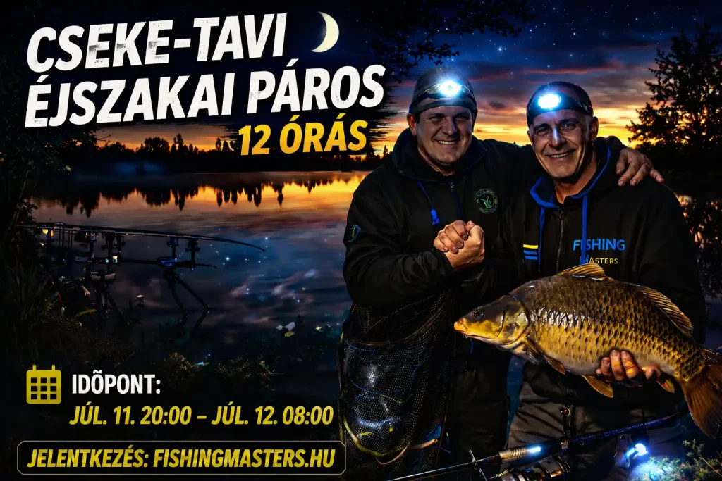 Tata – Cseke-tó, Éjszakai Páros Freestyle Verseny