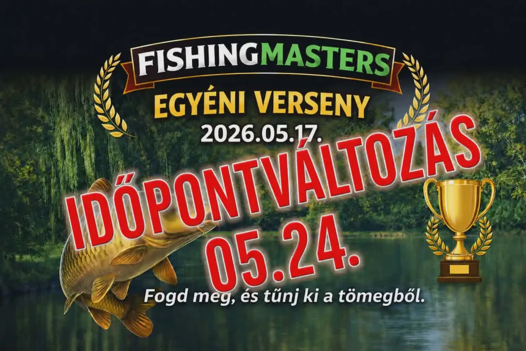 Szőny – Kórház-tó, Method Feeder Verseny